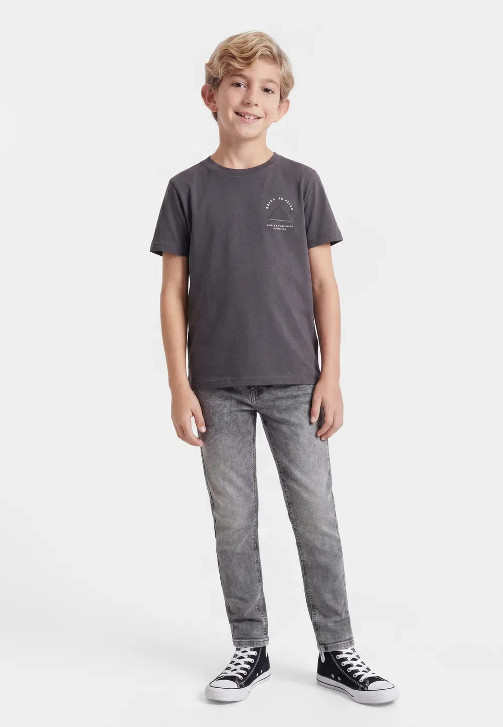 Джинсы Nkmsilas slim jeans 8809-md tb - джинсы зауженного кроя Name It, Medium Grey Denim
