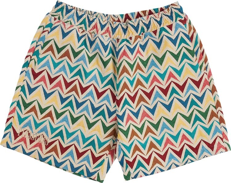 

Шорты Pleasures Basket Woven Shorts 'Multicolor/Khaki', разноцветный