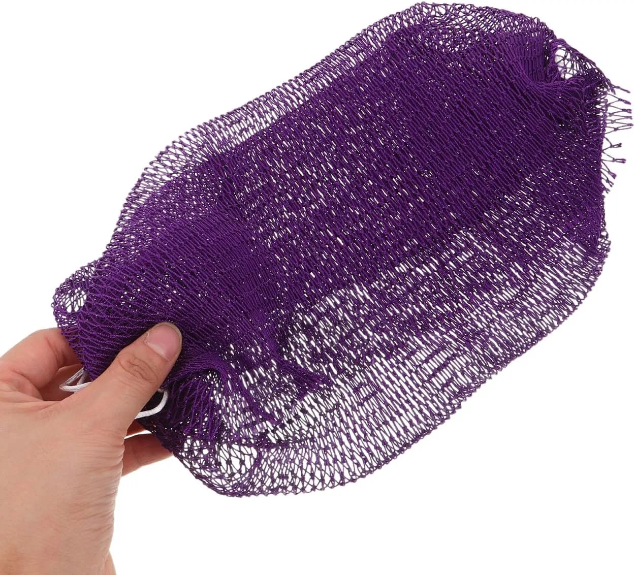 Спонж для тела африканский сетчатый, Yardenfun, 3 шт, 30x14x0.5 см — фото 4