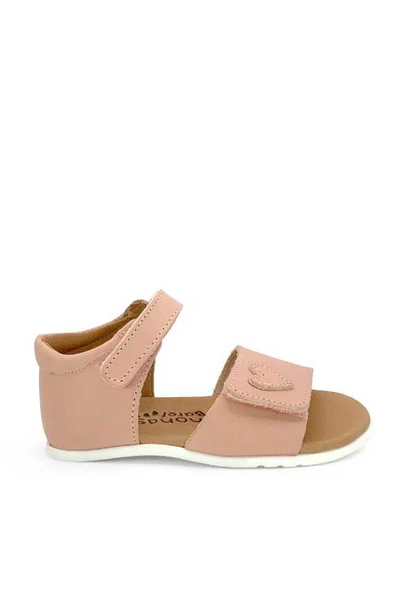 Сандалии с кожаным верхом Pisamonas Rosa, розовый