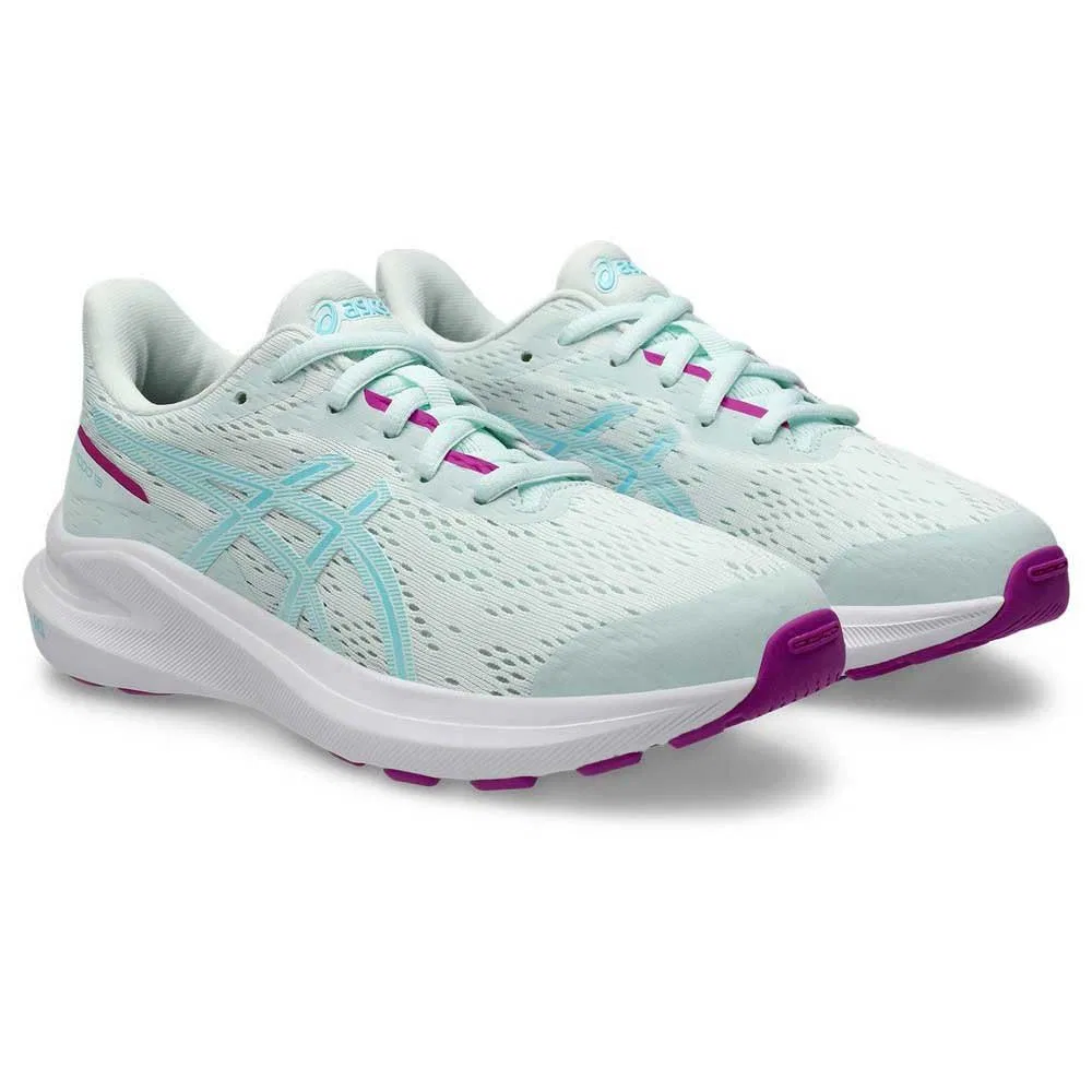 Детские кроссовки для девочек с LITETRUSS GT-1000 13 GS ASICS, Bright Cyan Relaxing Sea — фото 4