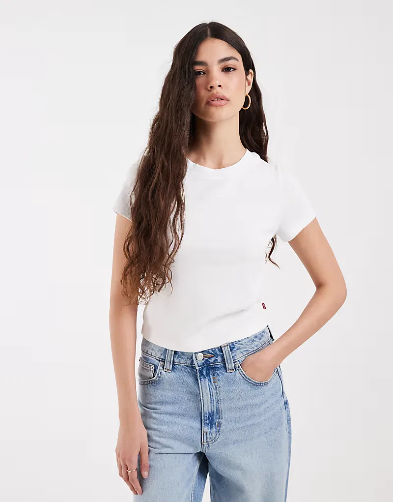 Футболка baby essential Levi's, белый — фото 2