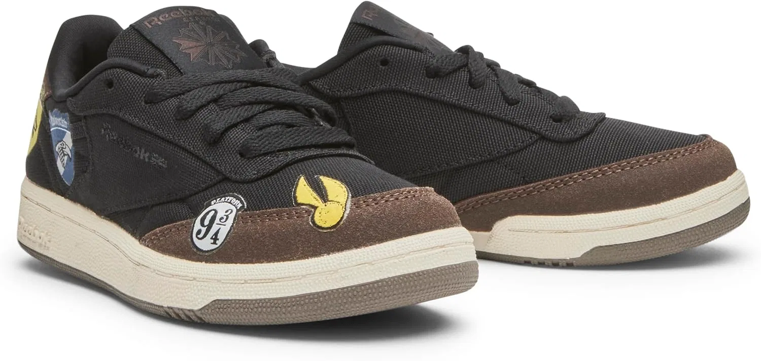 Детские кроссовки для девочек Harry Potter Club C 85 Reebok, Night Black/Terrace Brown/Alabaster — фото 2