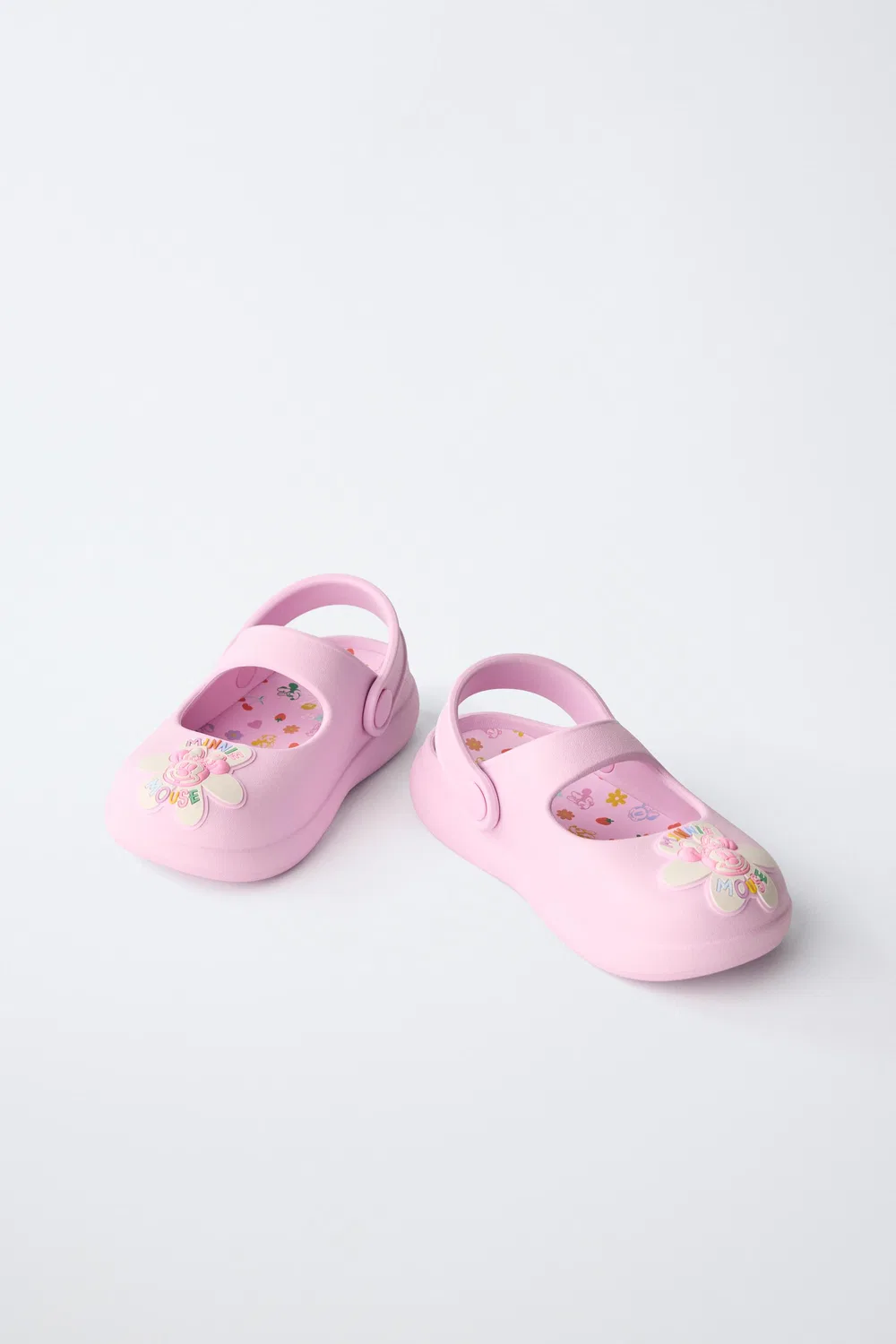 Минни Маус Disney Резиновые сандалии-клетка ZARA, Pink — фото 3