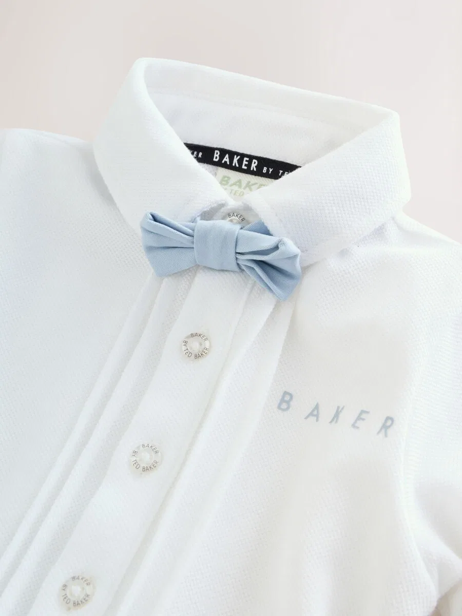 Комбинезон Baker by Ted Baker светло-голубого цвета — фото 3