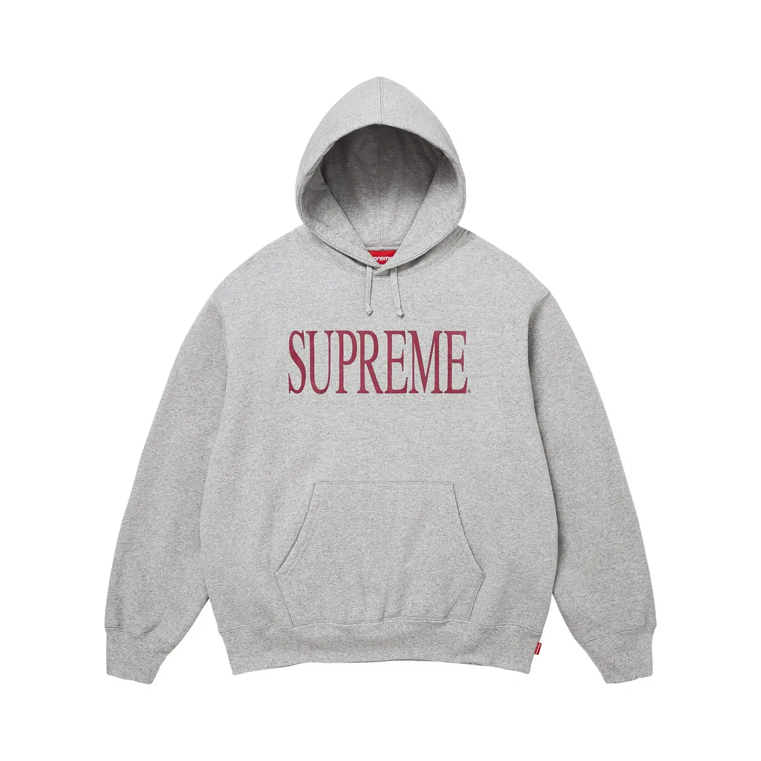 Свитшот с капюшоном Capital Hooded Supreme, Heather Grey