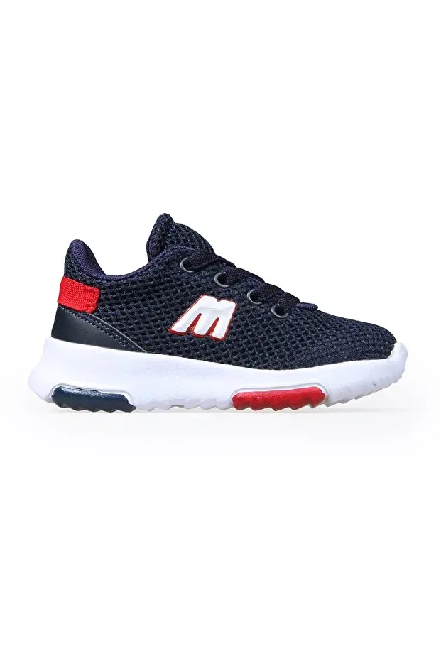 Детские кроссовки для девочек со шнуровкой M.P., Navy Blue