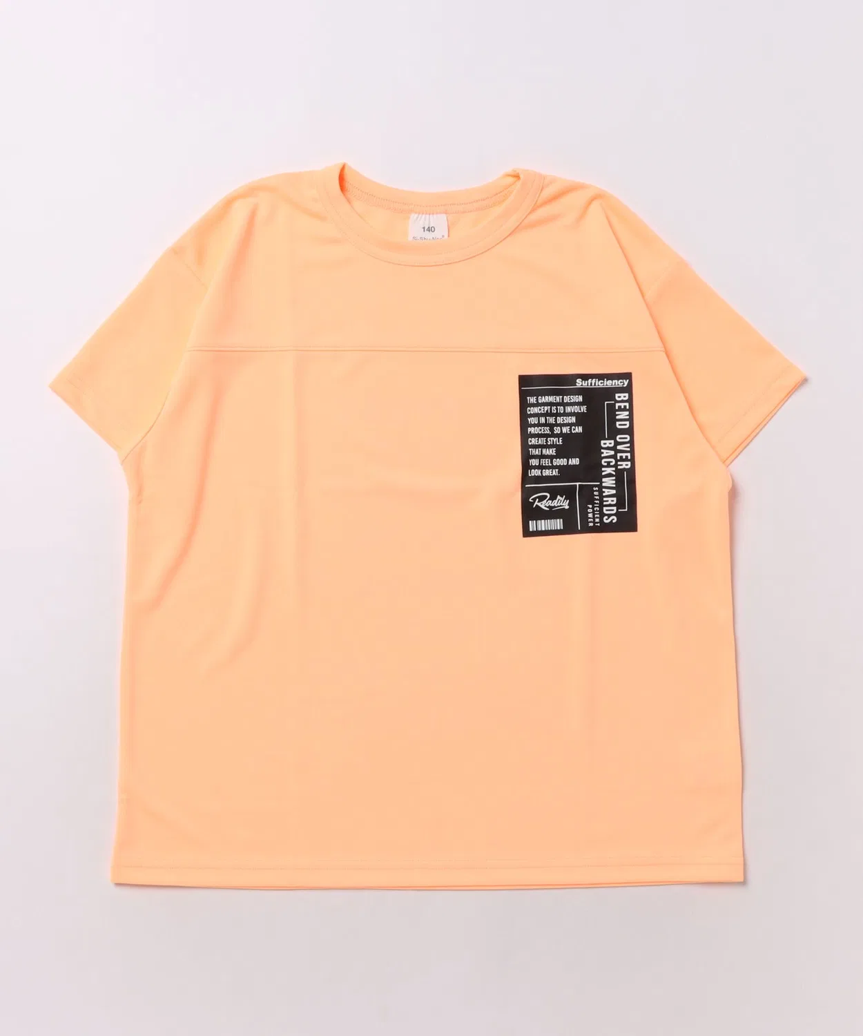 Детская футболка из сетки с длинным рукавомFARM, Orange