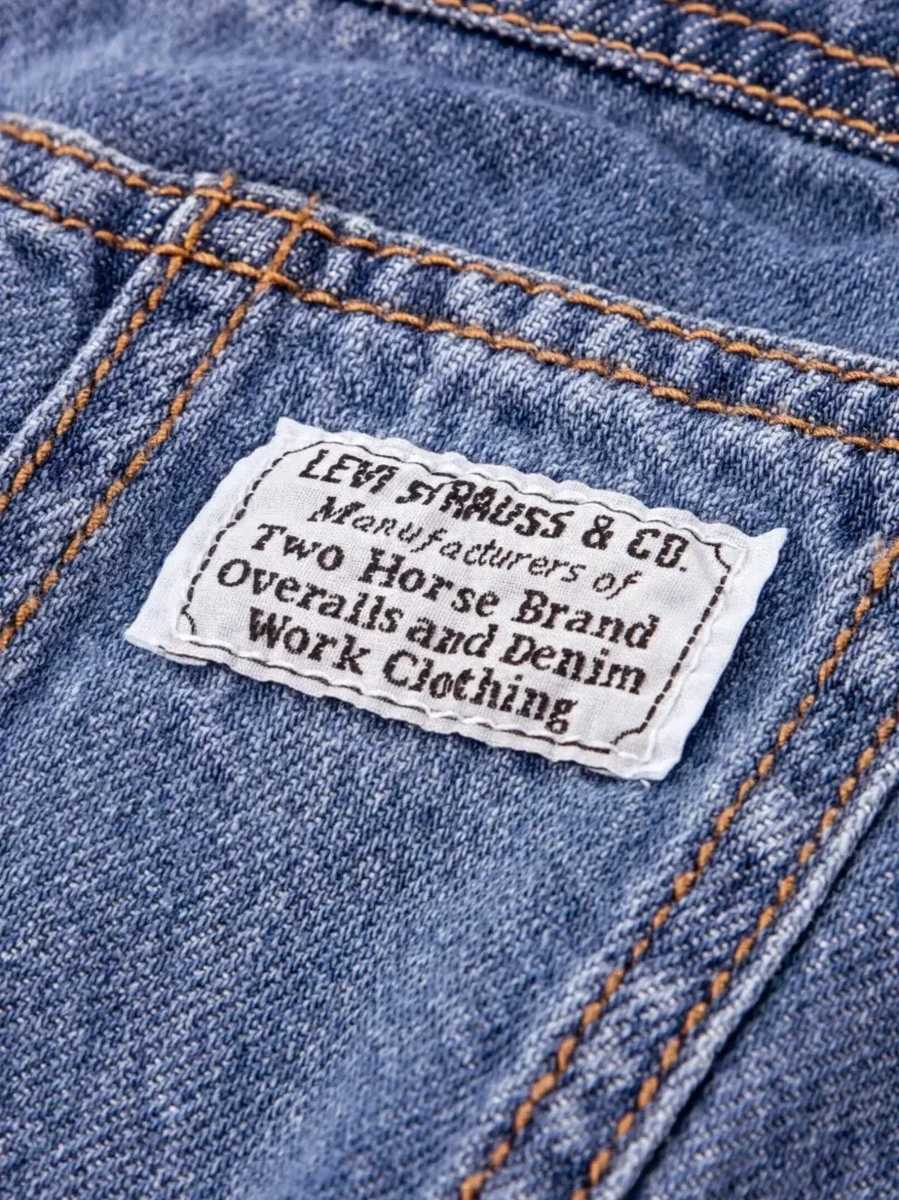 Джинсовый комбинезон Levi'S Kids, синий — фото 3