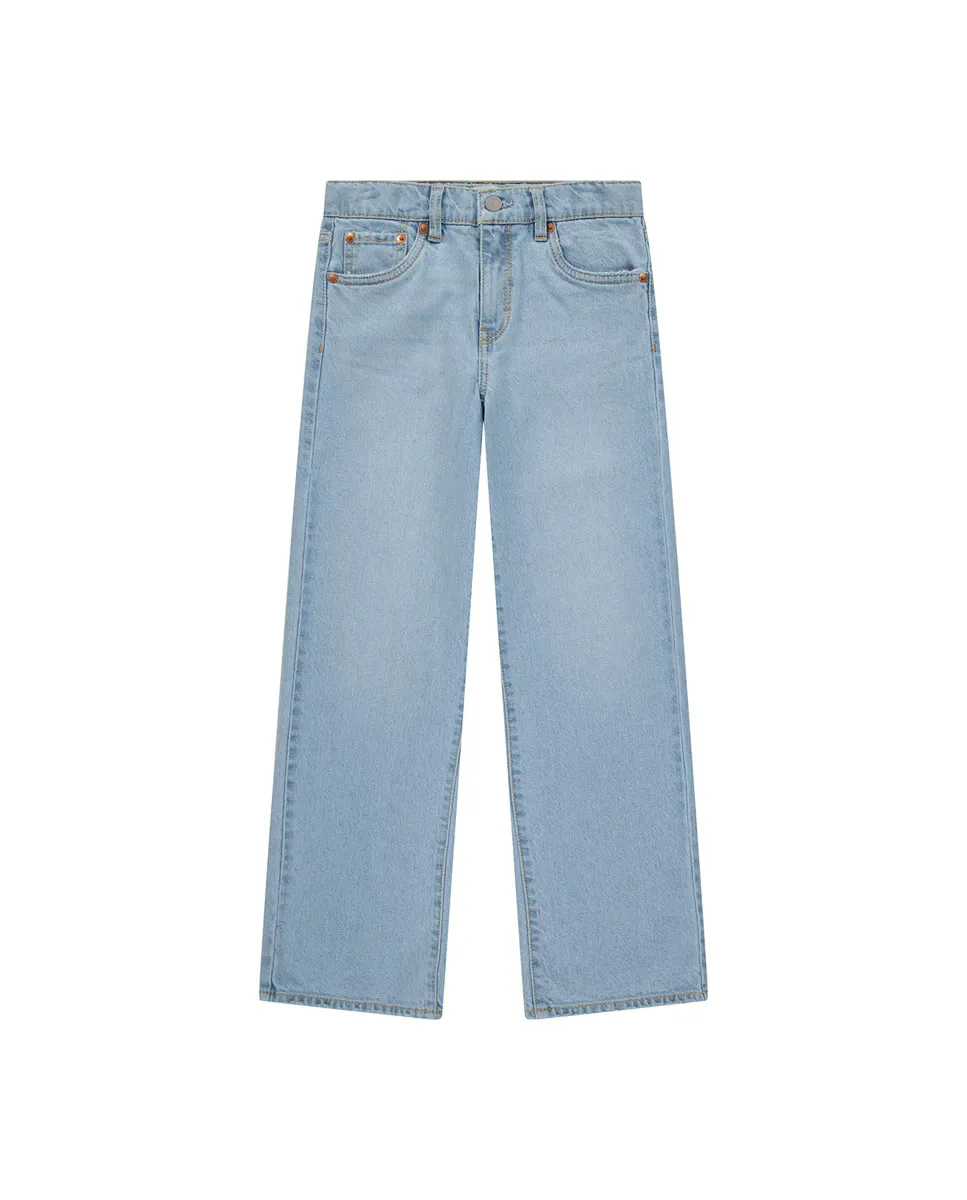 

Levi's Organic Джинсы с широкими штанинами для девочек, синий