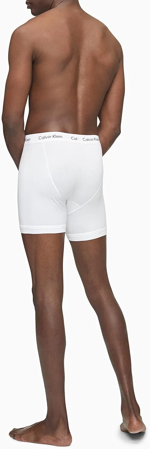 Боксеры, Cotton Stretch, Calvin Klein, Белый — фото 2