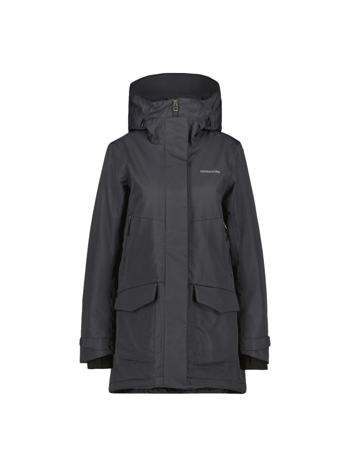 

Пуховик Didriksons Parka, цвет dark night blue