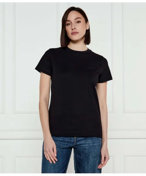 

Футболка старт Regular fit Pinko, черный
