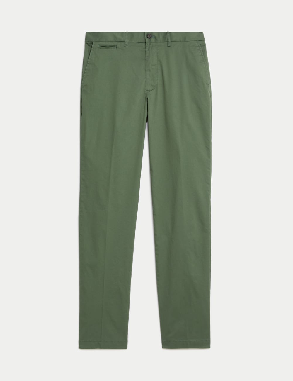

Суперлегкие брюки-чинос Regular Fit Marks & Spencer, цвет Moss