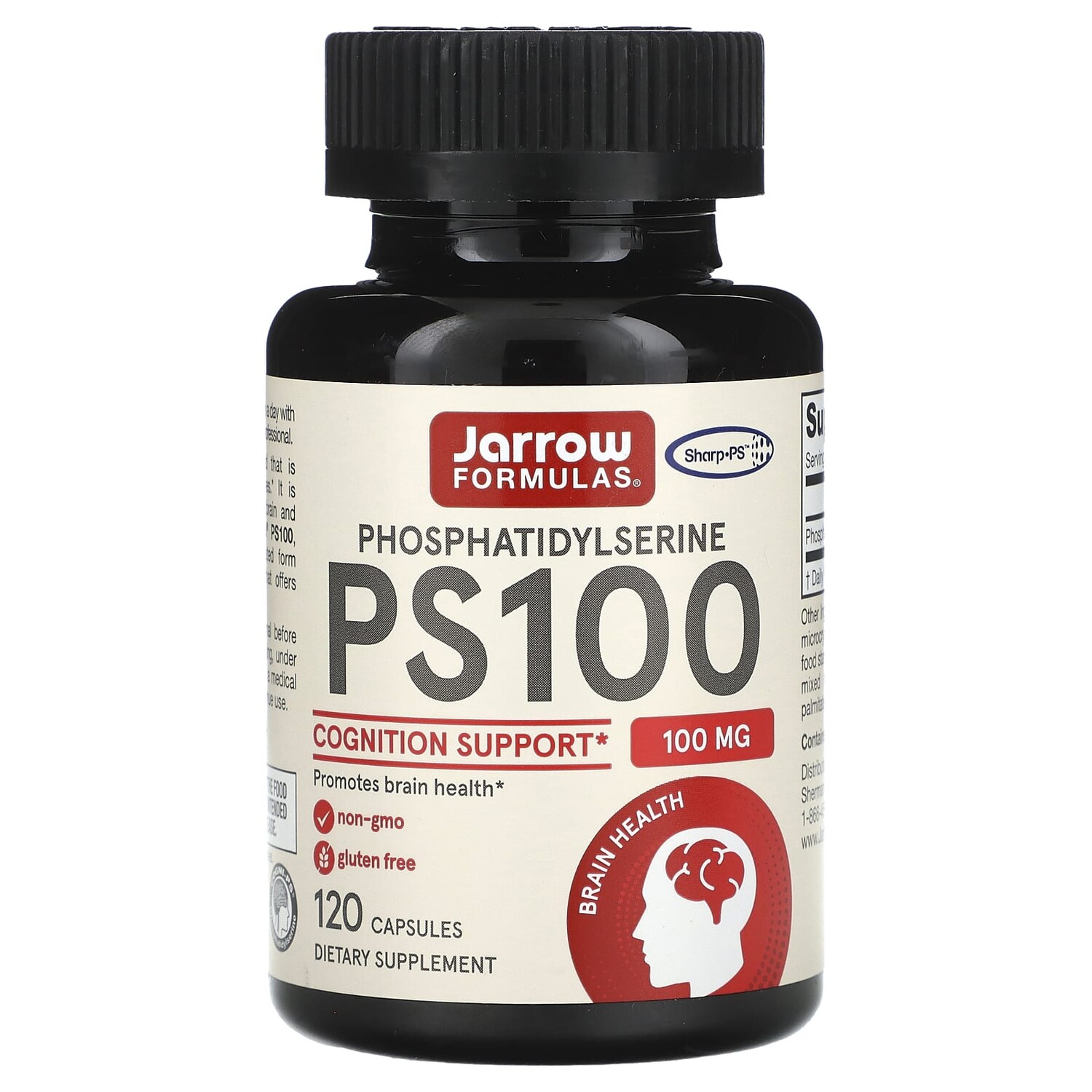 

Jarrow Formulas PS 100 Фосфатидилсерин 100 мг 120 капсул