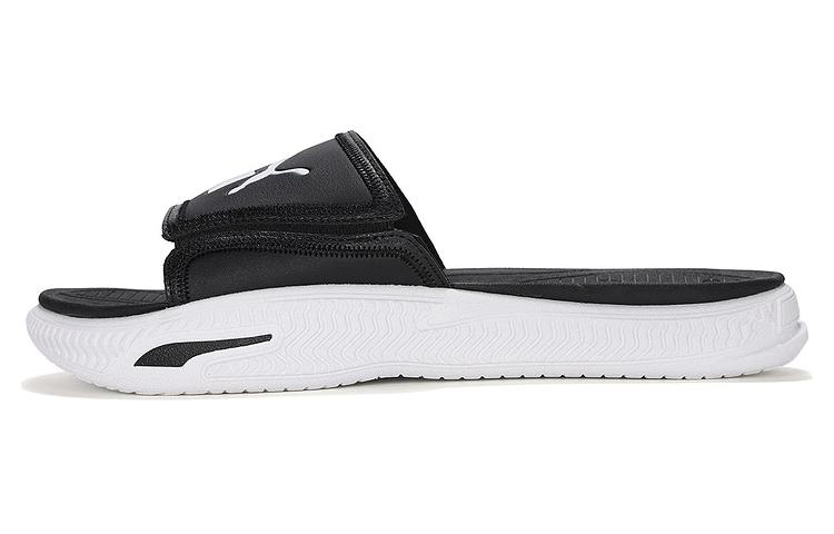 

PUMA СофтрайдПро Слайд 24 'Блэк Уайт' — черно-белые, цвет Black White