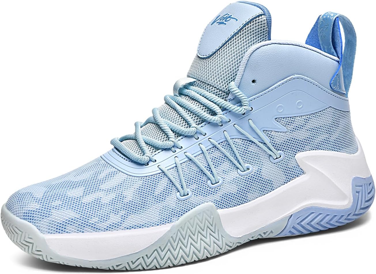 

Женские и мужские баскетбольные кроссовки Комфортные противоскользящие для уличного спорта и волейбола Bacury, синий