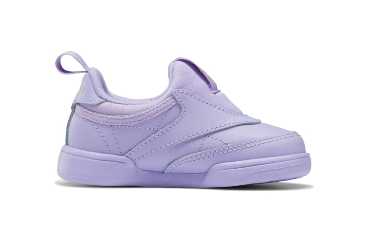 Детские слипоны Reebok Cardi B x Club C Slip-On 3, цвет «Crisp Purple» — фото 2