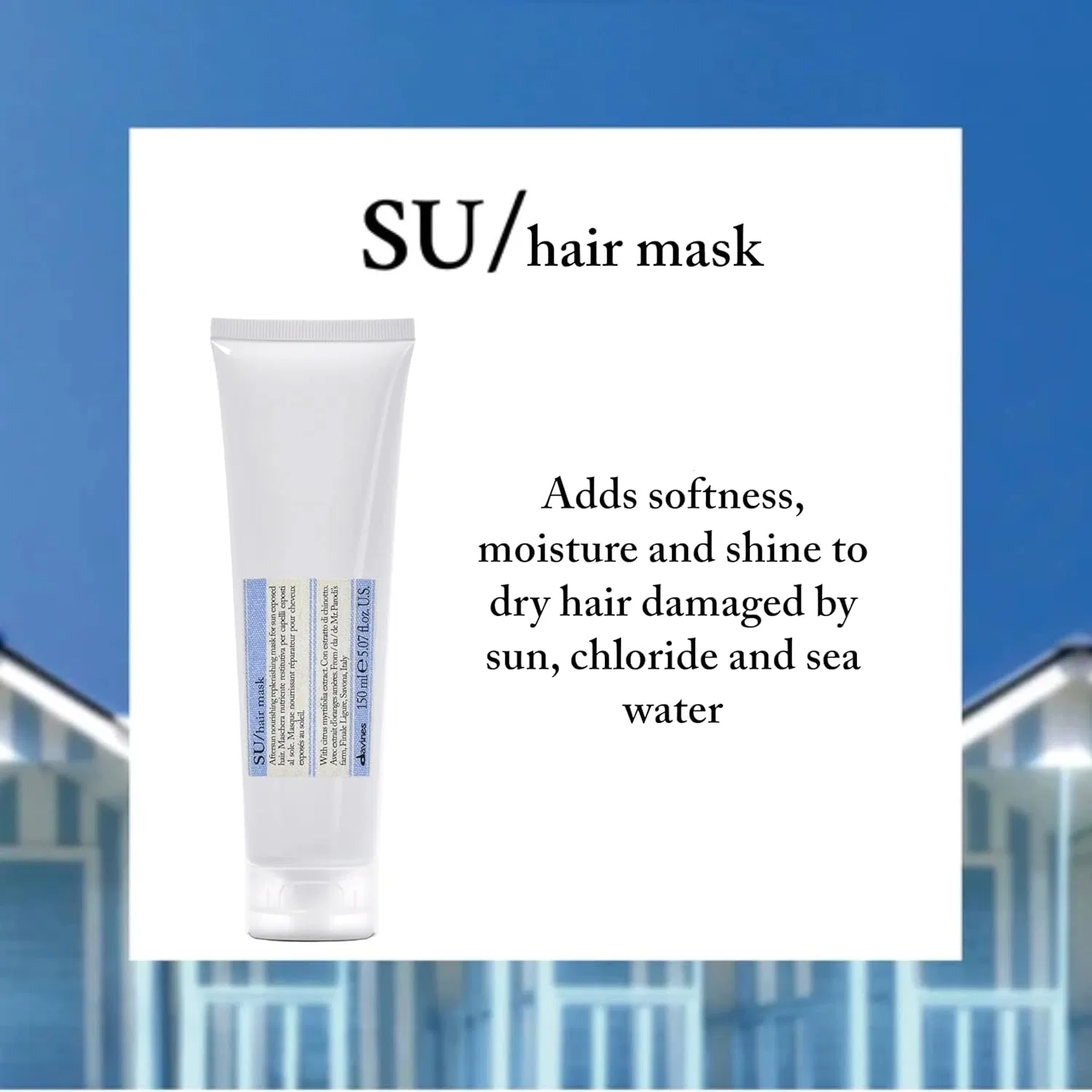 Маска для волос Su Hair Mask 150 мл от Davines Davines — фото 2