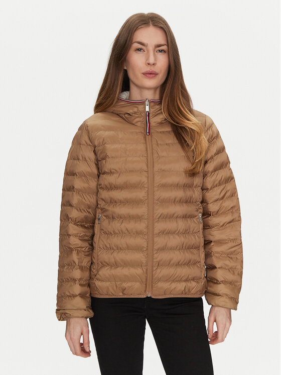 

Переходная куртка стандартного кроя WW0WW45317 Tommy Hilfiger, бежевый