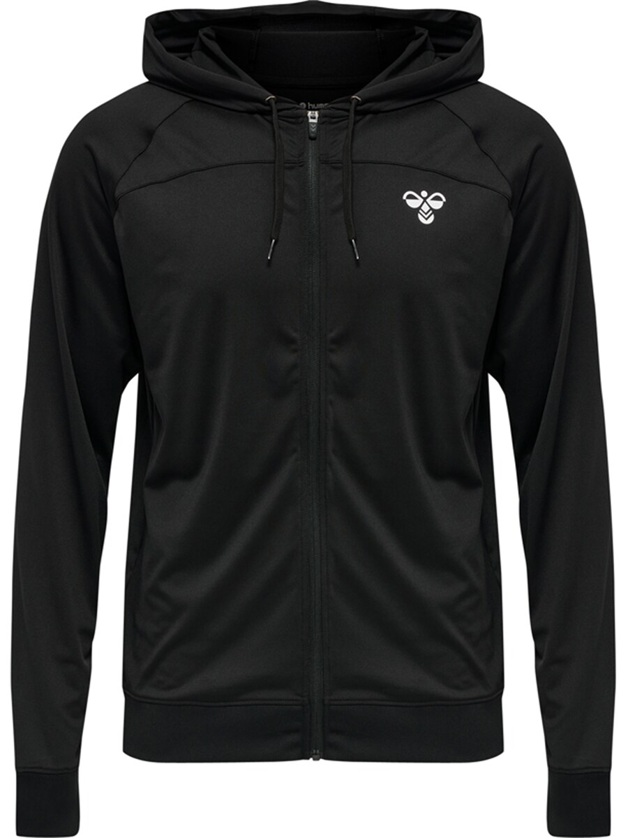 

Свитер с капюшоном на молнии Hummel Athletic Zip-Up Hoodie, черный