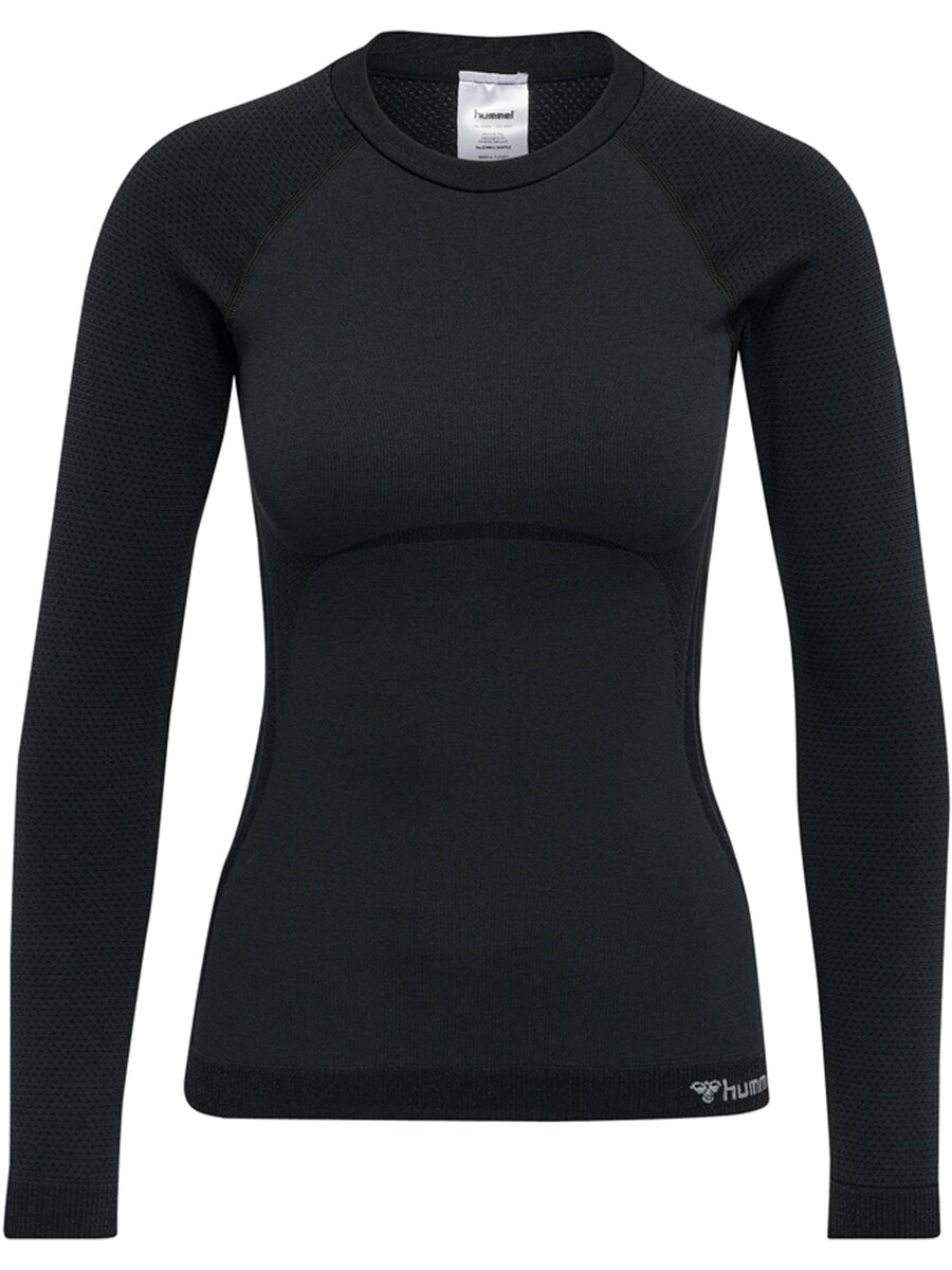

Лонгслив Hummel Performance Shirt, пятнистый черный