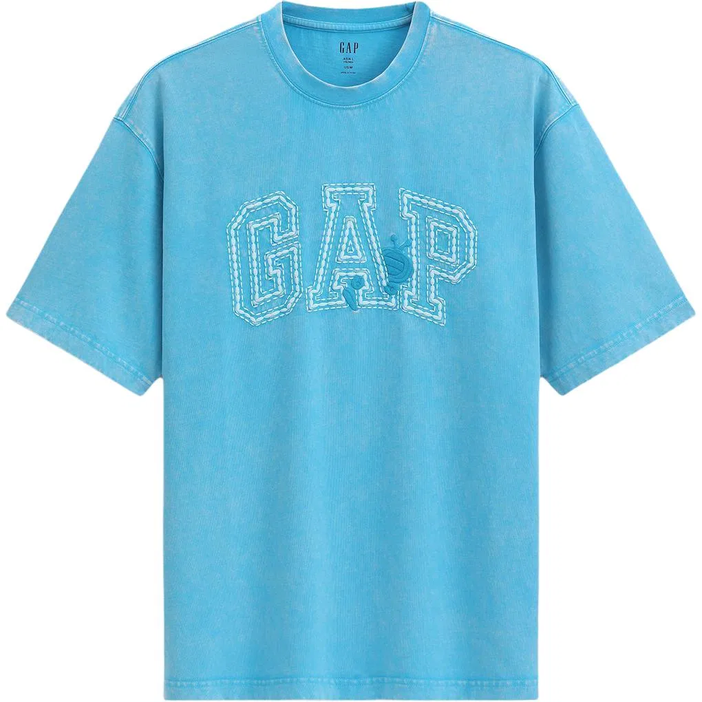Футболка унисекс crew neck GAP, Lake Blue