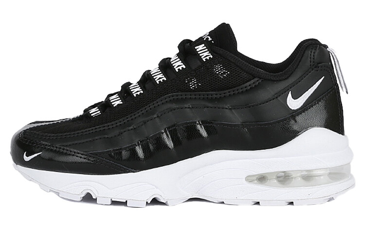 

Кроссовки Air Max 95 унисекс с низким верхом черного/белого цвета Nike