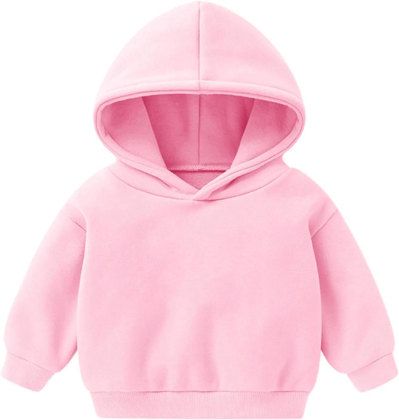 Детский свитшот на флисе, Unisex, Pink