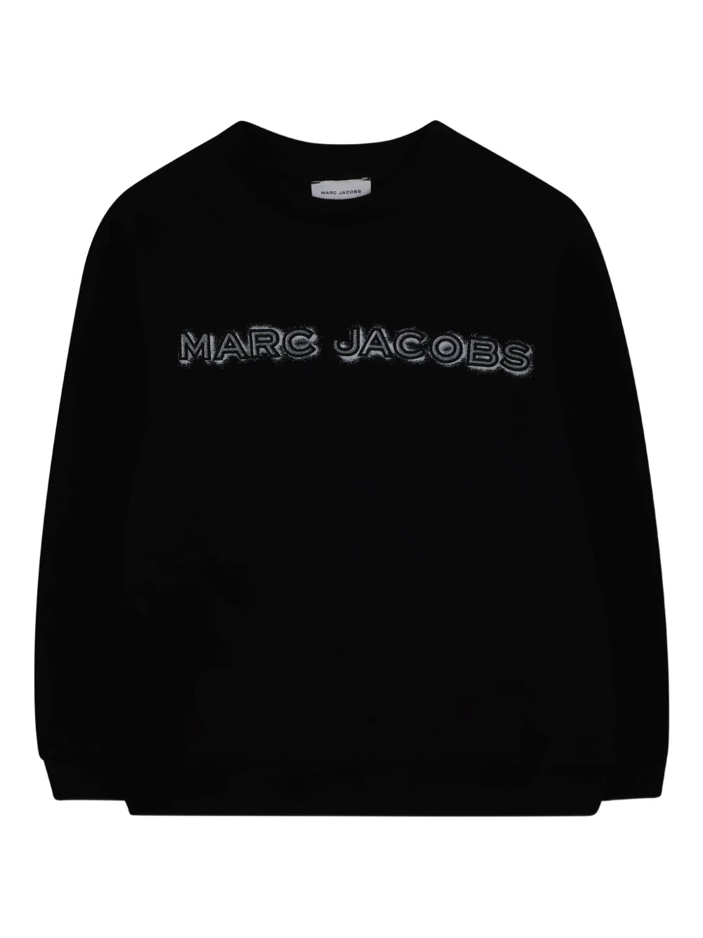 

Толстовка с вышитым логотипом Marc Jacobs Kids, черный