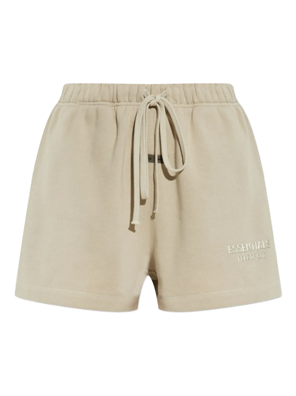 

Шорты с кулиской и логотипом Fear Of God Essentials, серый