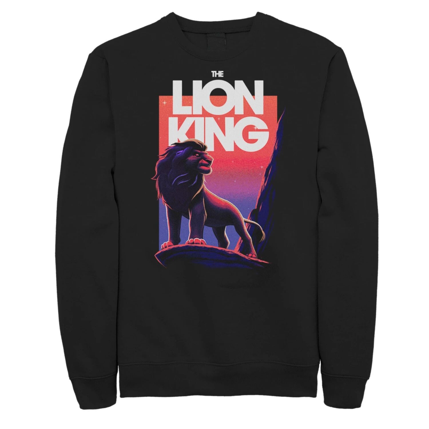 

Мужской свитшот с логотипом Disney The Lion King Simba Pride Rock