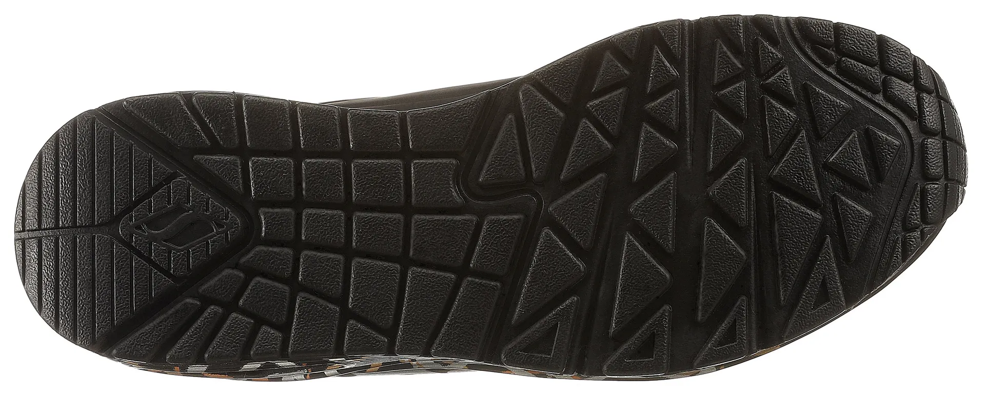 Кроссовки Skechers "UNO - METALLIC LOVE", с модным металлизированным принтом, повседневная обувь, полуботинки, туфли на шнуровке, черный — фото 3