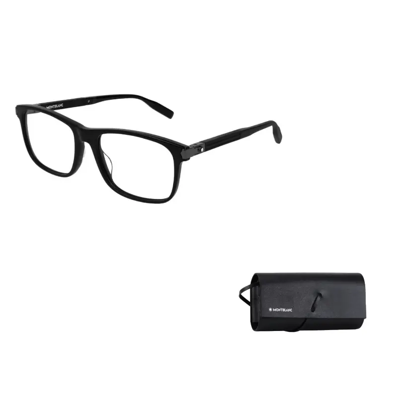 

MONTBLANC Очки с прямоугольной оправой, Black
