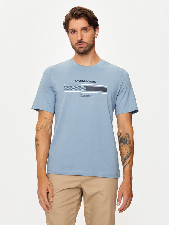 

Футболка стандартного кроя Jack&Jones, синий