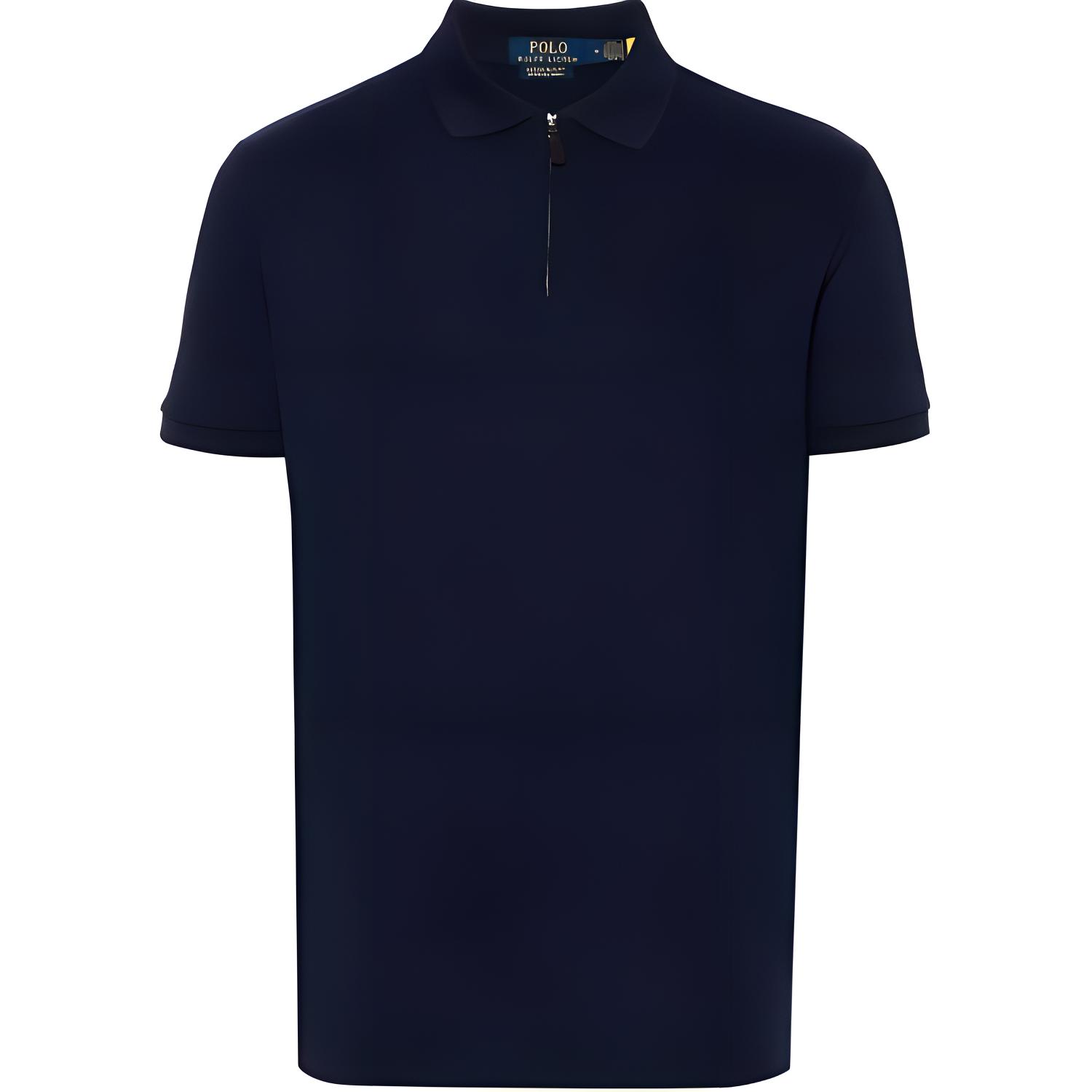 

Поло с вышитой лошадкой Polo Pony Polo Ralph Lauren, темно-синий