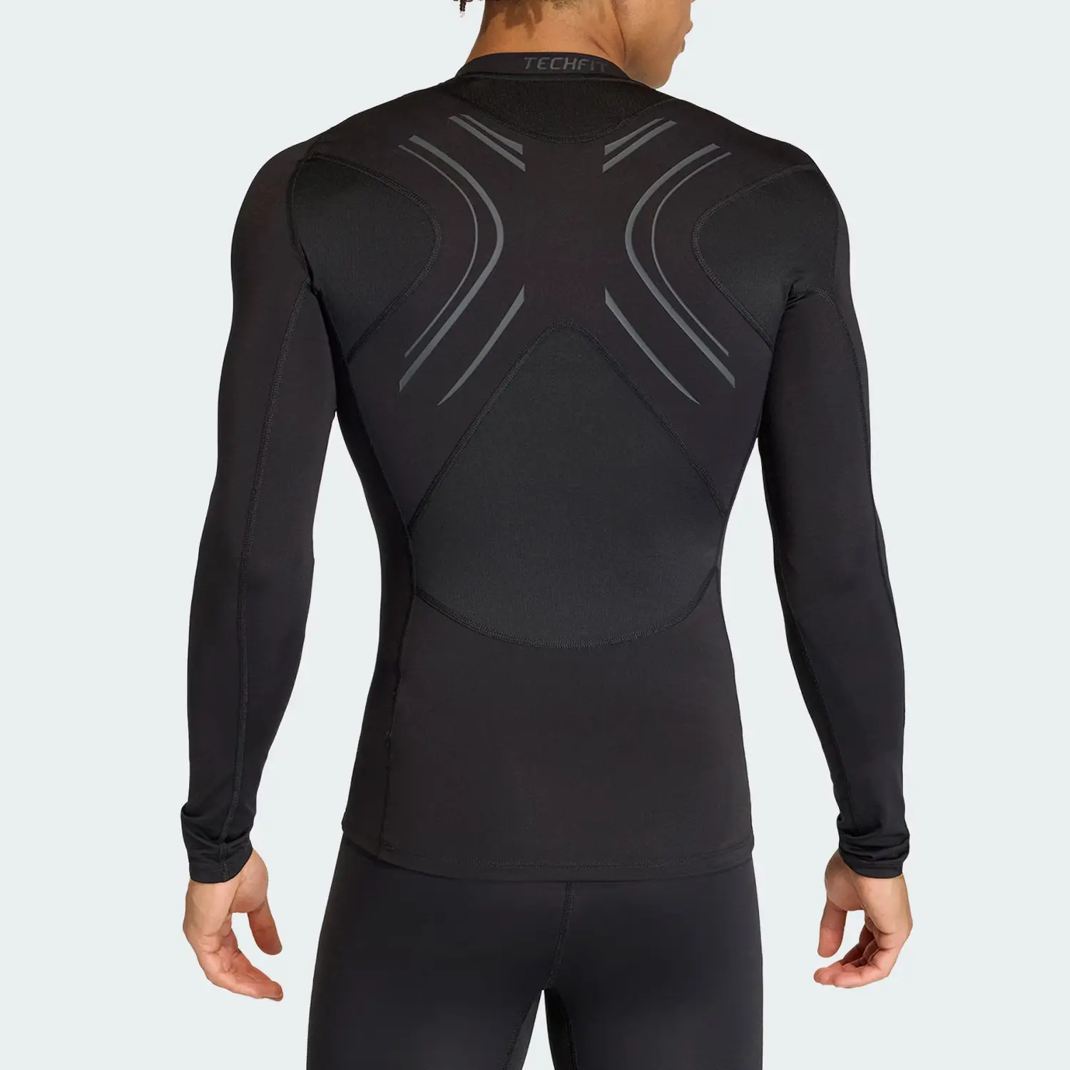 Techfit Excitement Top мужская одежда для тренировок Adidas, черный — фото 4