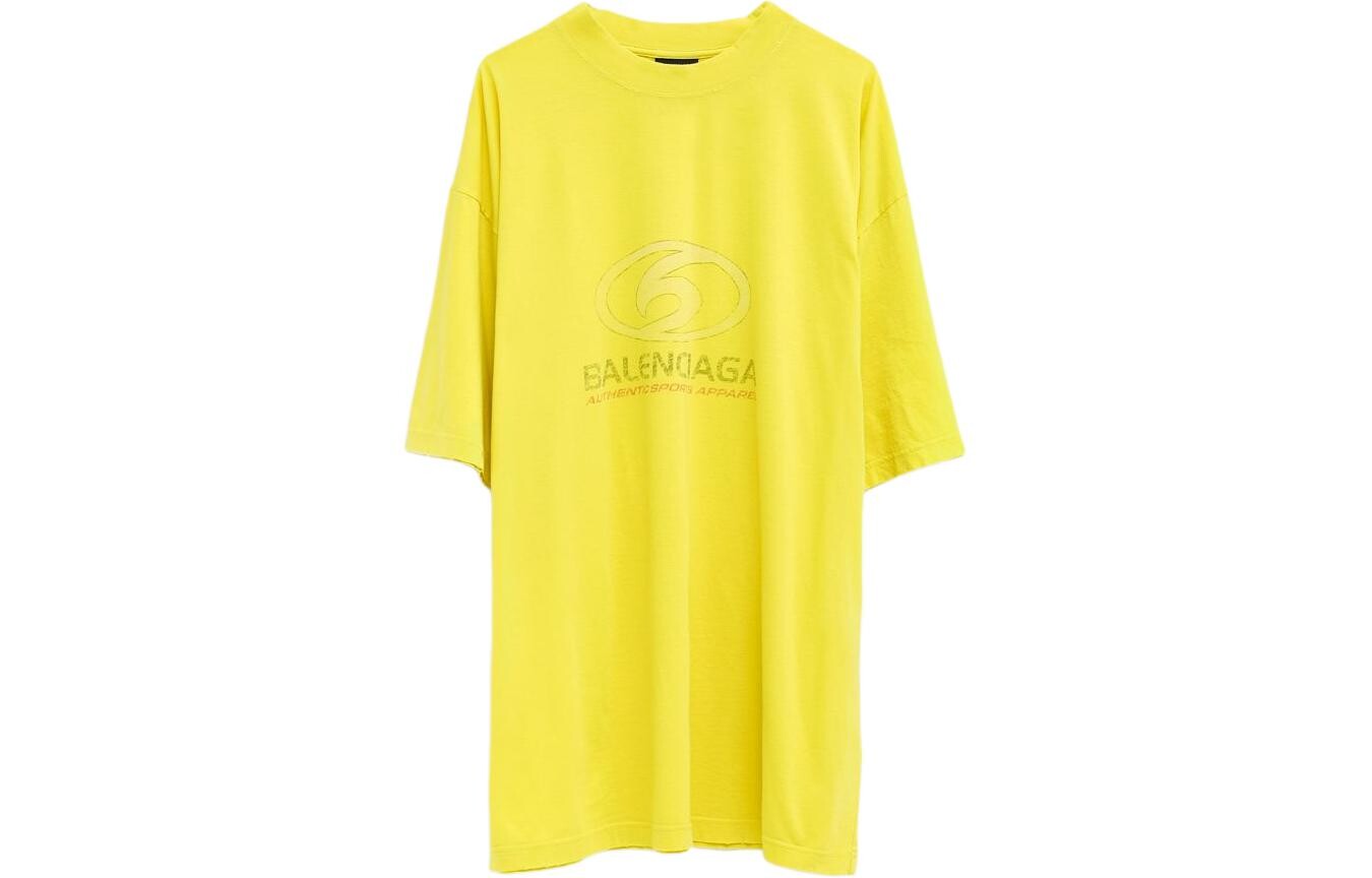 

Футболка мужская желтая Balenciaga, желтый