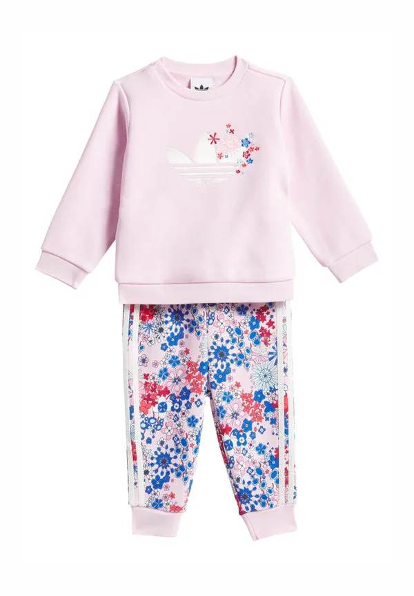 Спортивный костюм liberty london crew set Adidas Originals, Clear Pink