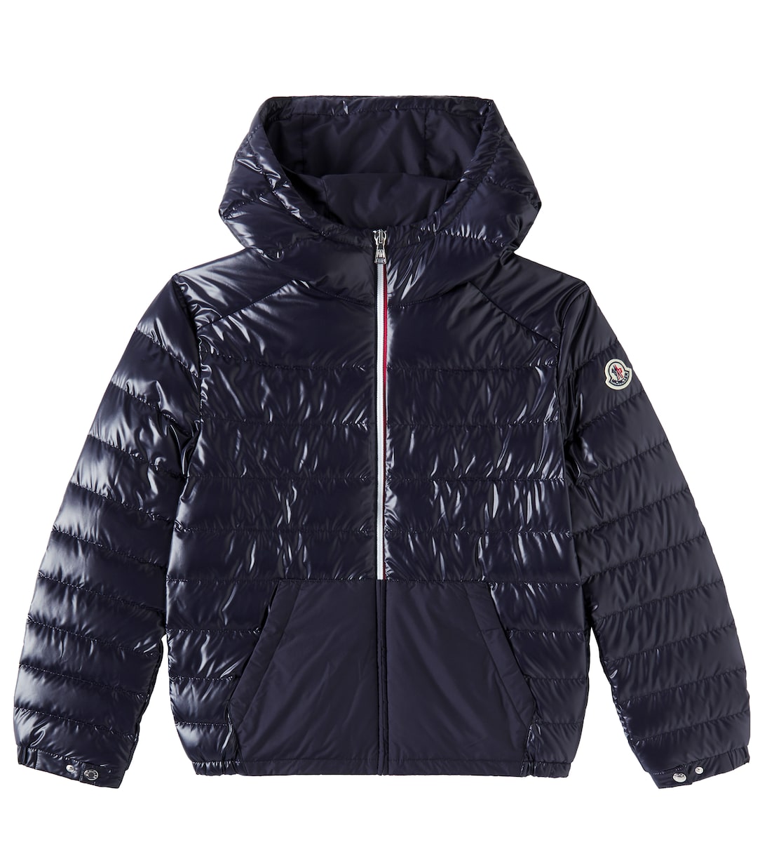 

Пуховик Masserau Moncler Enfant, темно-синий