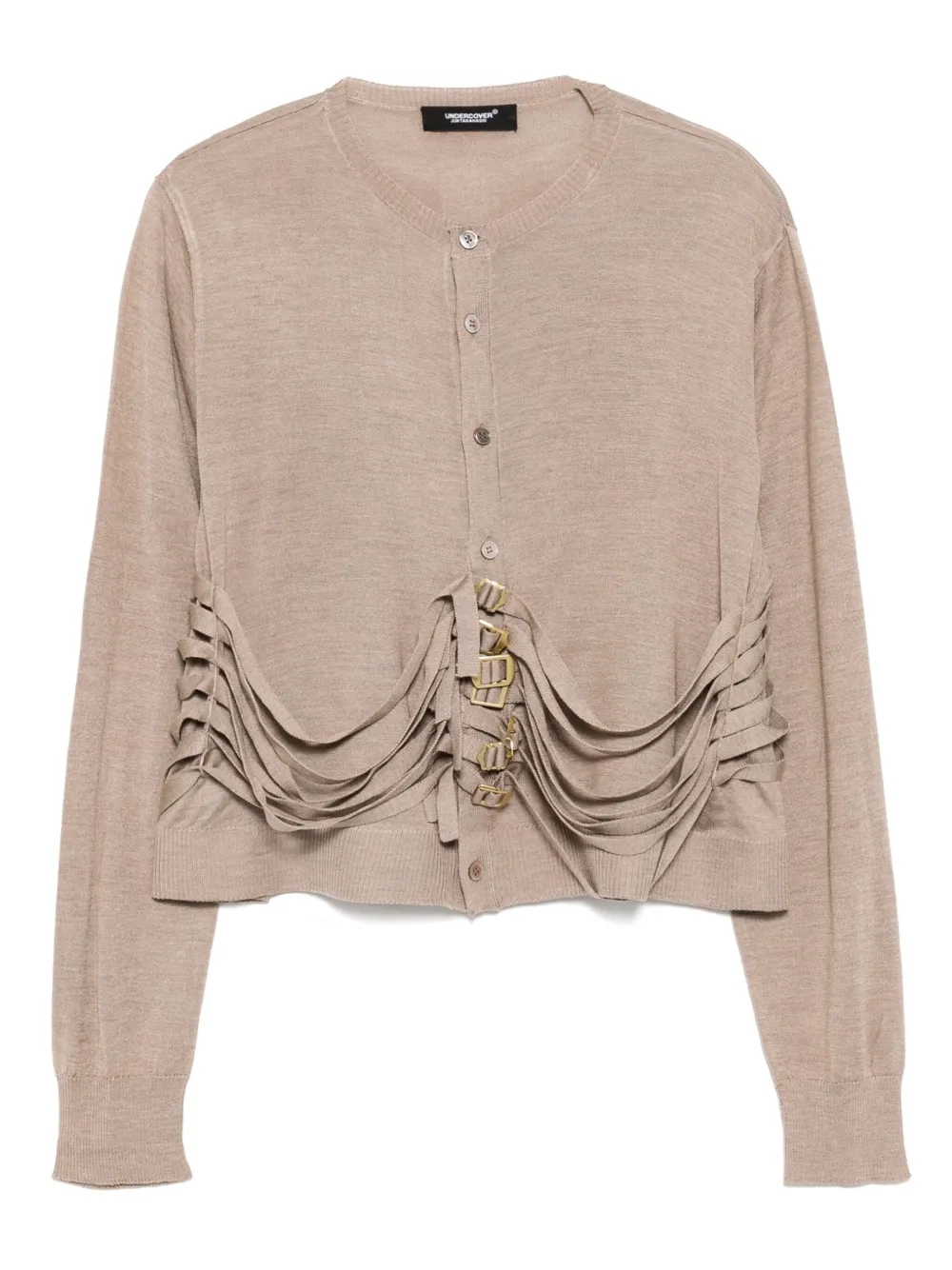 

Кардиган на пуговицах Undercover, нейтральный