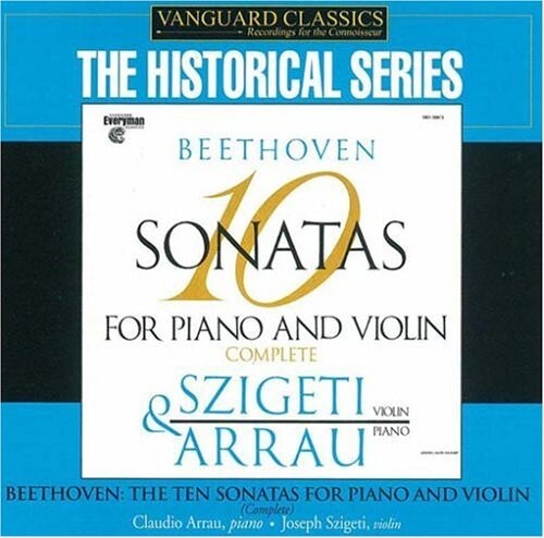 

CD диск Beethoven / Szigeti / Arrau: Complete Violin & Piano Sonatas