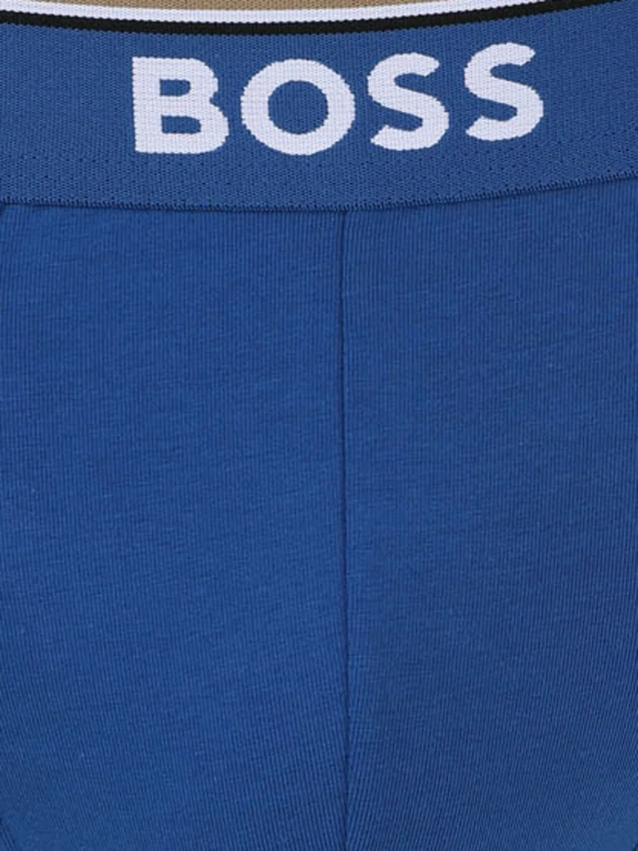 Трусики BOSS 'Power' в синем, темно-синем и сером цветах — фото 3