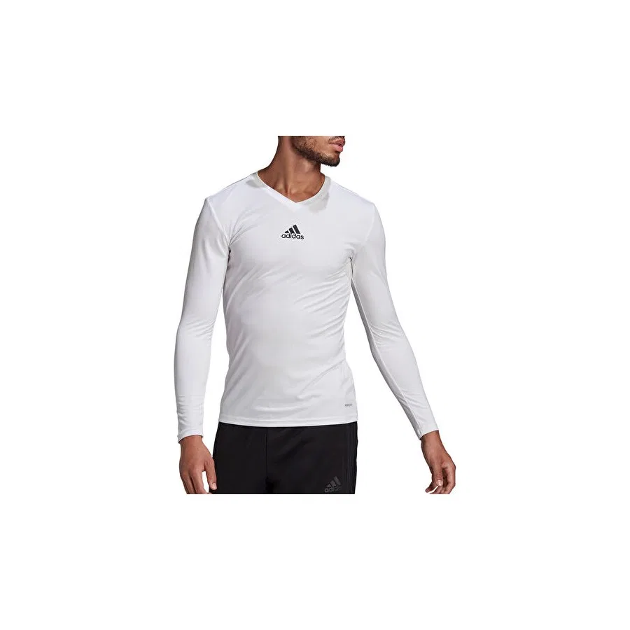 Футболка с длинным рукавом Team Base Tee adidas, Белый — фото 3