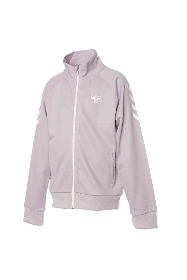Детская кофта для девочек на молнии с воротником-стойкой Hummel, Purple