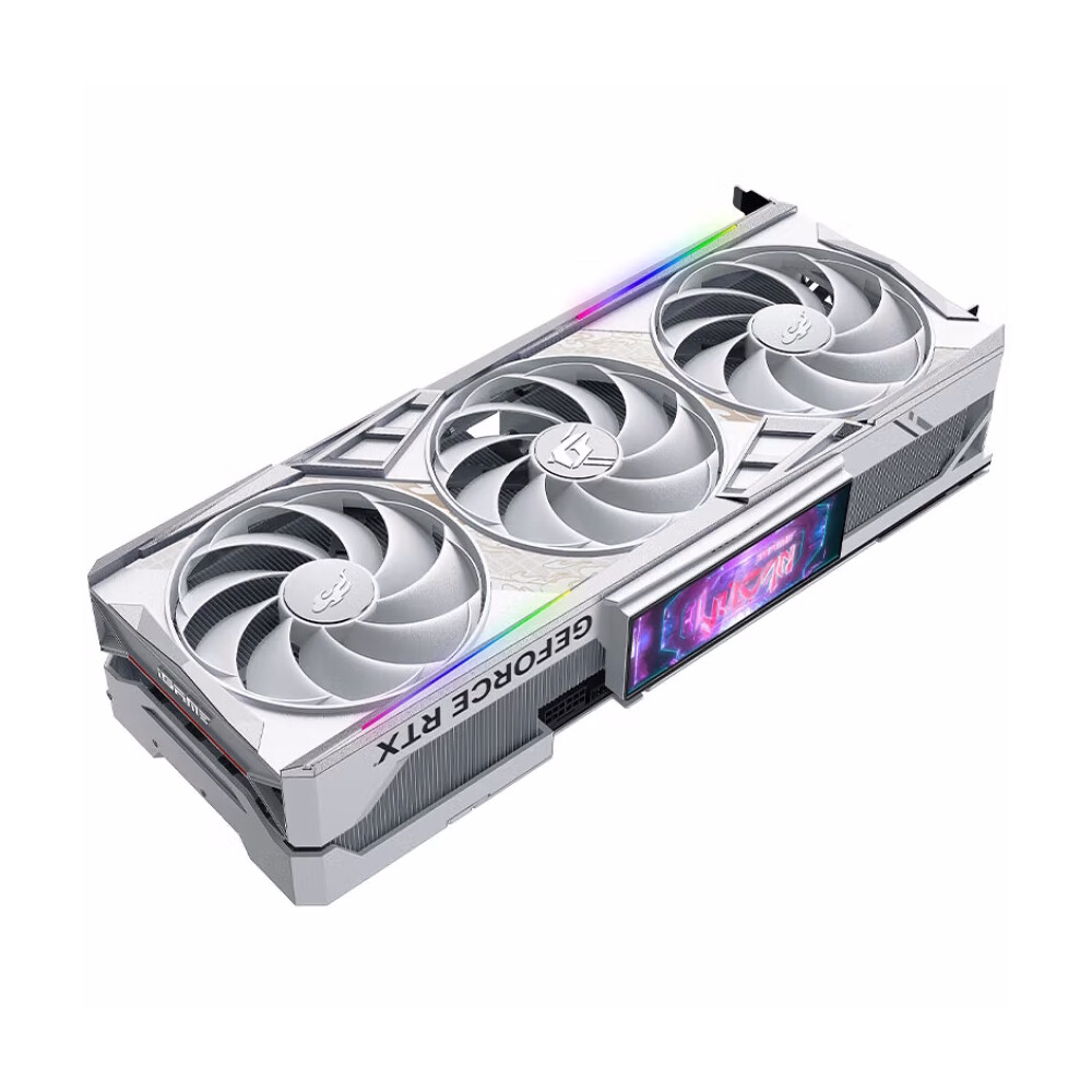 

Видеокарта Colorful iGame GeForce RTX 4090 D Dragon Year Limited Edition, 24 ГБ, белый