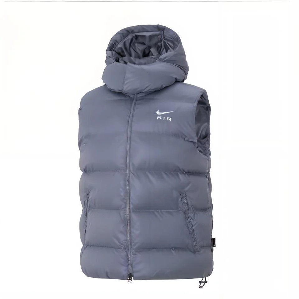 

Утепленный жилет Nike Air Therma-FIT Hoody, светло-серый