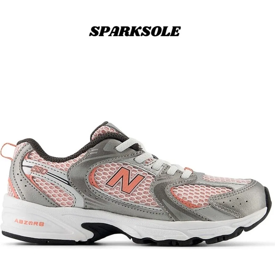 Детские спортивные кроссовки с плоской подошвой 530 Lifestyle PZ530ADL New Balance, Серый