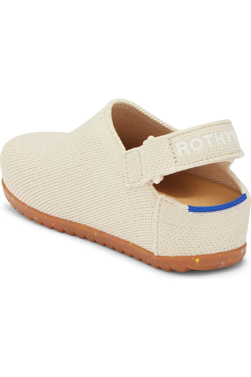 Детские сабо на регулируемом ремешке The Kids' Clog Rothy's, Conch — фото 2