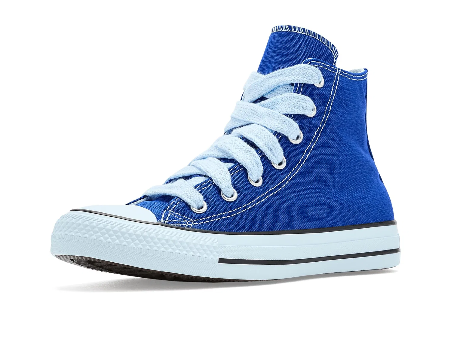 Кроссовки Chuck Taylor All Star Hi (для больших детей) Converse Kids, Blue/Cold Touch/Black